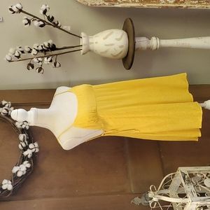 Yellow sun dress